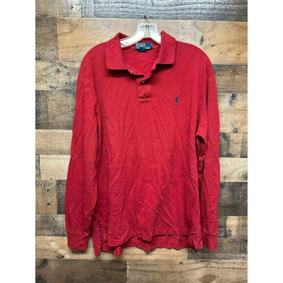 Polo Ralph Lauren Men's‎ Long Sleeve Polo Size Large - Picture 1 of 4